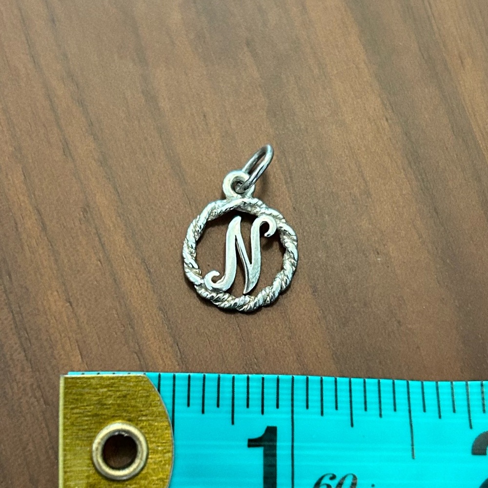 925 Sterling Silver - Calligraphy Pendant